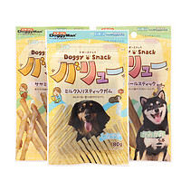 多格漫 日本多格漫DSV磨牙棒狗狗磨牙零食鸡胸肉牛皮裹棒犬磨牙训练零食