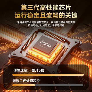 IIano 绿巨能 视频采集卡直播4K60HZ帧 HDMI相机高清录制ps5/xbox/Switch/ipad摄像机游戏笔记本电脑手机抖音USB3.0