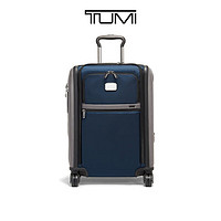 TUMI 途明 Alpha 3拉杆箱配色软壳旅行箱商务登机箱 海军蓝拼灰色/20