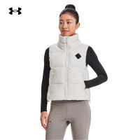 安德玛 UNDERARMOUR)秋冬ColdGear Infrared女子训练运动羽绒马甲1381660 白色112 XL