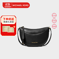 MICHAEL KORS 迈克·科尔斯 迈克.科尔斯MK女包Dover系列小号单肩斜挎包纯黑色35R3G4DC5L BLACK