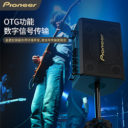 Pioneer 先锋 户外K歌音响专业演唱舞台乐器音箱直播内录带蓝牙声卡唱歌KTV