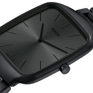 RADO 雷达 True Square真我系列 37毫米石英腕表 R27062152