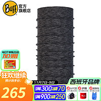 BUFF 西班牙美利奴羊毛中量厚款头巾 冬季保暖骑行户外滑雪防寒面罩 117820.901 深灰