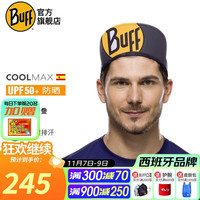 BUFF 跑步折叠防晒帽男遮阳帽子轻薄空顶帽女户外马拉松太阳帽吸汗透气 121746.999 上瘾