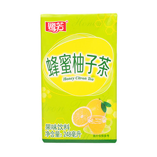 鹭芳蜂蜜柚子茶果味饮料248ml*16盒/箱