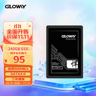 GLOWAY 光威 悍将 SATA 固态硬盘 240GB（SATA3.0）STK240GS3-S7