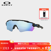 OAKLEY 欧克利 太阳镜 骑行护目镜男女跑步运动眼镜无框球面 EVZERO零系列护目镜0OJ900190012331