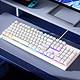 FOETOR 富德 F800机械键盘有线  白色
