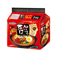 韩国PALDO\八道极地辣味汤面120g*5袋韩式速食方便面煮面