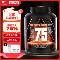 京东京造 乳清蛋白粉 巧克力味 2.27kg