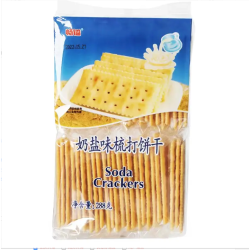 畅镒 奶盐味梳打饼干 288g