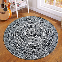 德阳 圆形地毯可爱卡通北欧风格地毯