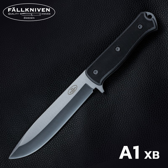 Fallkniven 福克尼文 空军飞行员三枚钢野营战术求生装备户外生存刀 A1XB