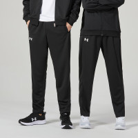 安德玛 UNDERARMOUR)男裤女裤休闲裤子秋冬季新款跑步训练运动裤直筒长裤透气针织卫裤