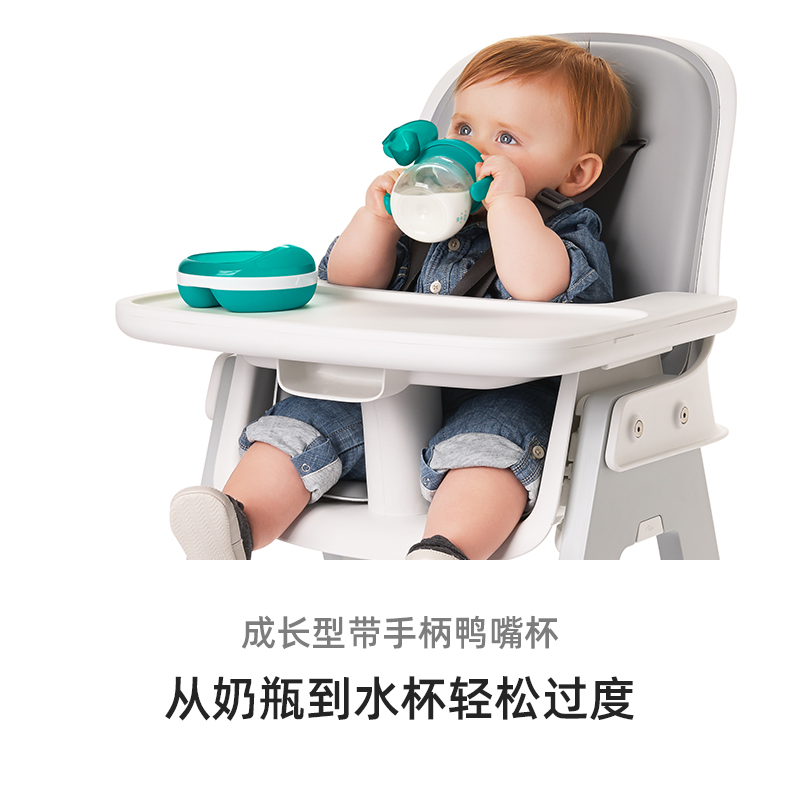 OXO奥秀鸭嘴杯宝宝水杯婴儿学饮杯软嘴喝水杯家用防漏防呛水硅胶
