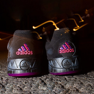 adidas ORIGINALS Adimatic Avenue Son联名款 中性运动板鞋 lF6692 黑/蓝紫色 46