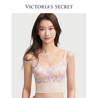 百亿补贴：VICTORIA'S SECRET 维密 全新一体式针织字母舒适背心式运动文胸内衣女