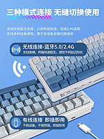 ROYAL KLUDGE RKG98机械键盘蓝牙三模式有线无线客制化热插拔