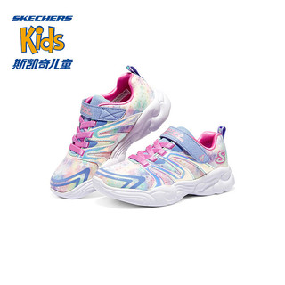 SKECHERS 斯凯奇 商场同款儿童休闲鞋女童运动鞋中大童时尚跑步鞋302210L