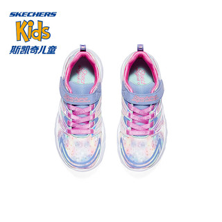 SKECHERS 斯凯奇 商场同款儿童休闲鞋女童运动鞋中大童时尚跑步鞋302210L
