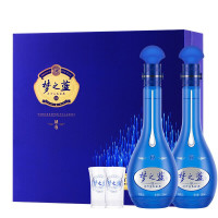 YANGHE 洋河 梦之蓝 蓝色经典 M6 40.8%vol 浓香型白酒 500ml*2瓶 礼盒装