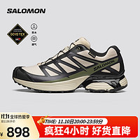 salomon 萨洛蒙 男女款 户外运动潮流休闲轻量稳定透气越野休闲鞋 XT-PATHWAY GTX 米褐色 472903 UK4.5(37 1/3)