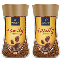 Tchibo 奇堡 临期 Tchibo奇堡家庭系列速溶咖啡100g*2 无糖添加学生提神咖啡粉