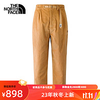 北面（The North Face）户外运动休闲纯棉灯芯绒复古时尚有型男士长裤|81SG I0J/卡其色 36(185/92)