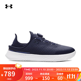 安德玛 UNDERARMOUR）SlipSpeed'随变鞋'可踩跟男女同款运动鞋3026197 蓝色403 42