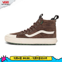 VANS范斯 SK8-Hi山系工装户外简约男鞋女鞋MTE登山鞋 深棕色 42