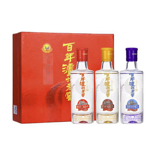 泸州老窖 窖龄酒30年60年90年小酒52度50ml*3瓶礼盒装浓香型白酒