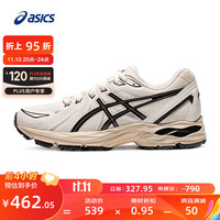 亚瑟士ASICS跑步鞋女鞋缓震透气运动适回弹网面跑鞋 GEL-FLUX CN 白色/黑色 40.5