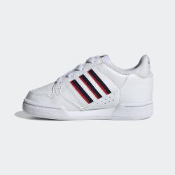 adidas阿迪达斯三叶草continental男婴童网球运动板鞋小白鞋子