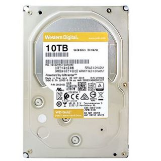 西部数据 企业级硬盘 WD Gold 西数金盘 10TB 7200转 256MB SATA CMR (WD102VRYZ)