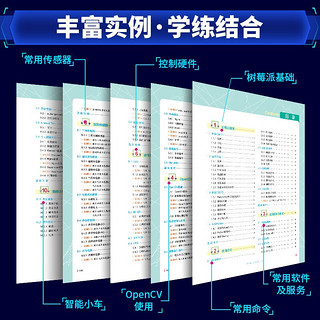 Python硬件开发树莓派从入门到实践（全彩版） 无人驾驶 AndroidTV 自动循迹