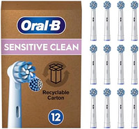 Oral-B 欧乐-B eb60升级版 Pro Sensitive Clean 电动牙刷头，X 形刷毛，12 件装