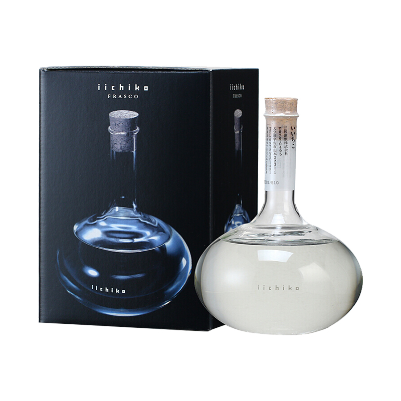 IICHIHO 亦竹 iichiko/亦竹烧酒大麦蒸馏酒椭瓶720ml日本烧酒洋酒 白酒酒水