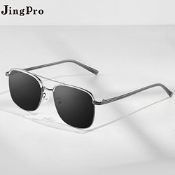 JingPro 镜邦 1.60近视/偏光太阳镜（含散光）+超酷双梁飞行员镜框多款可选