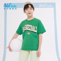 361°361童装男童短袖T恤夏季儿童夏装中大童运动棉男孩半袖上衣