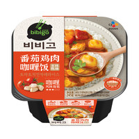 bibigo 必品阁 自热米饭 番茄鸡肉咖喱饭245g 方便食品 早餐 午餐 夜宵充饥速食