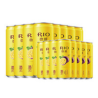 RIO 锐澳 微醺系列 16罐百香果单口味 330ml*16 3度鸡尾酒