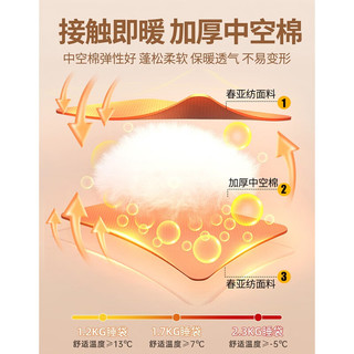 原始人睡袋成人户外露营大人冬季冬天加厚防寒被子隔脏四季通用款 1.7Kg岩灰右【适合7℃】配4件套