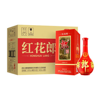 88VIP：LANGJIU 郎酒 红花郎10 53%vol 酱香型白酒 500ml*6瓶 整箱装