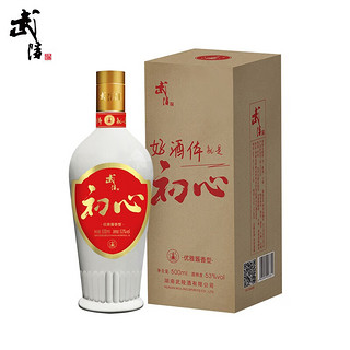 武陵酒 超越茅台的金奖武陵酒  初心53度酱香型白酒 限量老酒 500ml*单瓶装