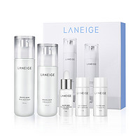 LANEIGE 兰芝 美白水乳套装正品臻白补水保湿提亮淡斑护肤品旗舰店正品学生