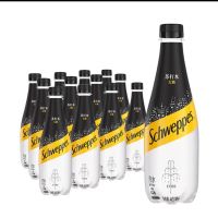 88VIP：Schweppes 怡泉 可口可乐怡泉含汽饮料无糖苏打水400mlx12瓶整箱碳酸饮料0糖0脂 1件装