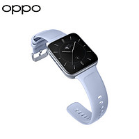 OPPO Watch 3 eSIM智能手表 1.75英寸 蓝色表壳 溢彩蓝真皮表带（北斗、GPS、血氧）