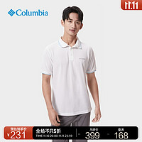 哥伦比亚 男子POLO衫 AE0414-100 白色 L