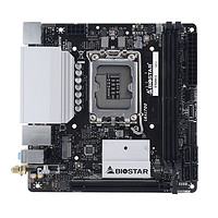 BIOSTAR 映泰 B760NH-E电脑ITX迷你主板DDR5 WiFi 支持 CPU 12400F/13400F（Intel B760/LGA 1700）